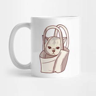 Bagged Cat Mug